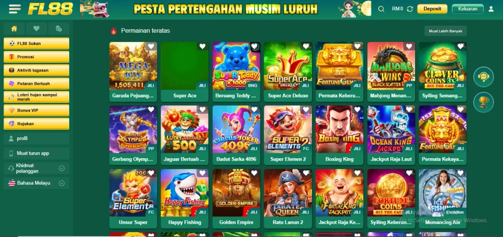 FL88 Game Interface