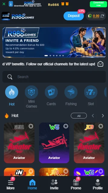 R988 Game Interface