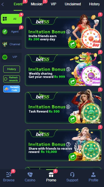 BET555 Game Promo